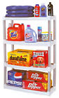 00024099209076 Unbranded-generic 4shelf Plas Shelving 00024099209076 Unbranded-generic 4shelf Plas Shelving