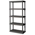 01553v01 Sterilite Plastic Shelving Unit 073149099402