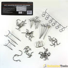 020-ak-20146 Onebigoutlet 50pc Peg Board Tool Hook Organizer Hanger Assortments Showroom Product Hangers 846183111016