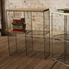 0e22ac293edc4ee6b4e9305d702d81da Stories Locklin Wire Cubby Console Shelving Unit 192460686457