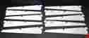 10014652 Elfa 10-pack Platinum White 12 Ventilated Shelf Bracket 10014652 Elfa 10-pack Platinum White 12 Ventilated Shelf Bracket