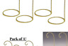 1344-7 Banberry Designs Gold Ornament Stands Set Of Brass 794580134476 1344-7 Banberry Designs Gold Ornament Stands Set Of Brass 794580134476