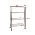 14304zb Seville Classics Ultrazinc Shelving 14304zb Seville Classics Ultrazinc Shelving