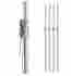 Kp-l2137pc 145-1 Bethel Fixtures Kupo Kupole Extends From 82-1 2 Polished Aluminium Finish 1pcs