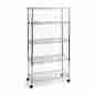 She12948 14x30x60 Seville Classics Shelf Wire Shelving Rack With Wheels Ultrazinc Steel Quality Free Ship 7104861512948 She12948 14x30x60 Seville Classics Shelf Wire Shelving Rack With Wheels Ultrazinc Steel Quality Free Ship 7104861512948
