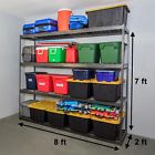 Mr-2x8x7-h4l 150686 Saferacks Freestanding Steel Shelving Unit Black 728620926936 Mr-2x8x7-h4l 150686 Saferacks Freestanding Steel Shelving Unit Black 728620926936