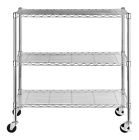 17db7a5e7d054c279e29cfa292006b55 Rebrilliant Enyeart Three Shelf Shelving Cart