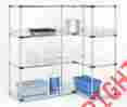 18366sz Nexel Solid 4 Shelf Shelving Unit