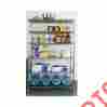 18496n Seville Classic Commercial Metal Storage Rack 6 Tier Shelving Rolling Garage Organizer 3 Caster 659223170672 18496n Seville Classic Commercial Metal Storage Rack 6 Tier Shelving Rolling Garage Organizer 3 Caster 659223170672