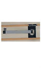 1997-1chr 45101 Square Slatwall Faceout New Retails Chrome 12 Straight Tube 1997-1chr 45101 Square Slatwall Faceout New Retails Chrome 12 Straight Tube