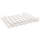 1997-8wir-04912 Chrome Wire Shelves Lot Of 8 New Retails Flat Gridwall 24 W X 15 D