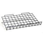 1997-blk-02125 Wire Shelf Adjustable Slatwall In Black 1997-blk-02125 Wire Shelf Adjustable Slatwall In Black
