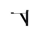 1997-blk-45332 Black Shelf Bracket Pack Of