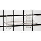 1997-clr-02110 Acrylic Grid Shelf Count Of 10 New Retails Clear 9 W X 4 D 1 8 1997-clr-02110 Acrylic Grid Shelf Count Of 10 New Retails Clear 9 W X 4 D 1 8