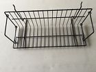 2 Black 6 Slatwall - Wire 18 " 6.5 Lot Shelf