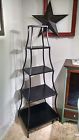 2 Shelving Black Units Display Identical 2 Shelving Black Units Display Identical