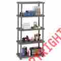 6747856 20852 Iceberg Rough N Ready Plastic Shelving 5 Shelves Grey 74 H X 36 W 18 D 674785208526 6747856 20852 Iceberg Rough N Ready Plastic Shelving 5 Shelves Grey 74 H X 36 W 18 D 674785208526