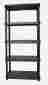 230583 Keter Freestanding Plastic Storage 72 H Five Shelf Shelving Rack Unit