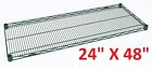 24x48gr Olympic Metro Super Erecta Wire Shelving Metroseal Green Xlnt 24x48gr Olympic Metro Super Erecta Wire Shelving Metroseal Green Xlnt