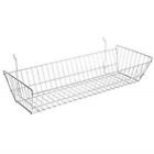 26-298wh Only Hangers Slatwall-gridwall Basket