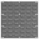 30618 Akro-mils Louvered Wall Panel Set Of 4 30618 Akro-mils Louvered Wall Panel Set Of 4