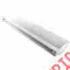 340467001 Gondola Shelving White N A Header Light Fixture For 3ft