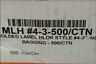 4-3-500 Weeks Lerman Qty Molded Label Hldr Style 4-3-500 Weeks Lerman Qty Molded Label Hldr Style