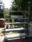 4 Galvanized Steel Shelf Rack 4 Galvanized Steel Shelf Rack