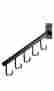 40308 Non Branded 5 Black J-hooks Waterfall Faceout Grid Wire Gridwall Purse Handbags Clothing 40308 Non Branded 5 Black J-hooks Waterfall Faceout Grid Wire Gridwall Purse Handbags Clothing
