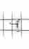 40522 Non Branded 4 Wire Slat Grid Hooks Hook Pegs Gridwall 50 Steel 6mm Tubing Retail Display