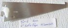 42-6 Zinc 6 Knife Shelf Case Bracket Prices Hook Edge 12pc Camlock Reeve " 42-6 Zinc 6 Knife Shelf Case Bracket Prices Hook Edge 12pc Camlock Reeve "