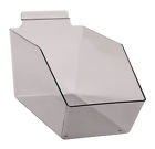 45352 Dump Bins For Slatwall Clear Gray Set Of Plastic Slat 45352 Dump Bins For Slatwall Clear Gray Set Of Plastic Slat