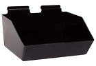 45353-2 Sswbasics Inch Black Plastic Dump Bin For Slatwall 810704039493