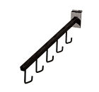 45408 Black Hooks Slatwall Peg Slat Wall Retail Display Waterfall