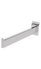 45414 X 24 Slatwall Slat Grid Faceouts Chrome Rectangular Tube Retail Display Metal 45414 X 24 Slatwall Slat Grid Faceouts Chrome Rectangular Tube Retail Display Metal