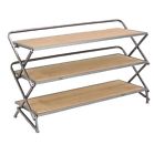 3-tiered 45898 Cole Grey Contemporary 758647458981