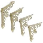 Js-90-061aw 4760864 Victorian Brackets Shelf Pack Of Small White 770327448662