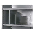 5240-1809-12hg Hallowell Vertical Shelf Divider 5240-1809-12hg Hallowell Vertical Shelf Divider