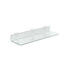 556013 Azar Displays Clear Acrylic Shelf For Pegboard Or 705105012421 556013 Azar Displays Clear Acrylic Shelf For Pegboard Or 705105012421