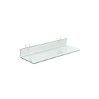 556016 Azar Displays Clear Acrylic Shelf 556016 Azar Displays Clear Acrylic Shelf