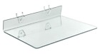556018 Azar Displays Clear Acrylic Shelf 556018 Azar Displays Clear Acrylic Shelf