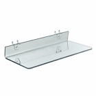 556095 Azar Displays Clear Acrylic Shelf 556095 Azar Displays Clear Acrylic Shelf