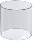 556810 Azar Displays By Clear Acrylic Cylinder 0794504214154 556810 Azar Displays By Clear Acrylic Cylinder 0794504214154