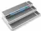 7641959 57111 Made Smart Cabinet Drawer Organization Expandable Shelf Organizer 764195571119