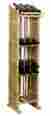 5829 Bamboo Tiki 4 Shelf Standing Wine Rack Free Shipping 5829 Bamboo Tiki 4 Shelf Standing Wine Rack Free Shipping