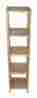 5851 Bamboo Tiki 5 Tier Rack Free Shipping