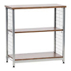 596197 Iris Fixed Shelves Usa Open Mesh Wood Top Shelf 596197 Iris Fixed Shelves Usa Open Mesh Wood Top Shelf