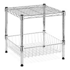 6054-2364 Whitmor Silver Stainless Steel Durable