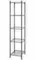 60555 Unbranded Generic Open Display Tower Cobblestone 18 W X 77 H Shelves Boutiques Salons