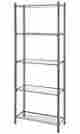 60559 Unbranded Generic Etagere Display Tower Raw Steel 12 X 30 77 H Shelves Boutiques Salons